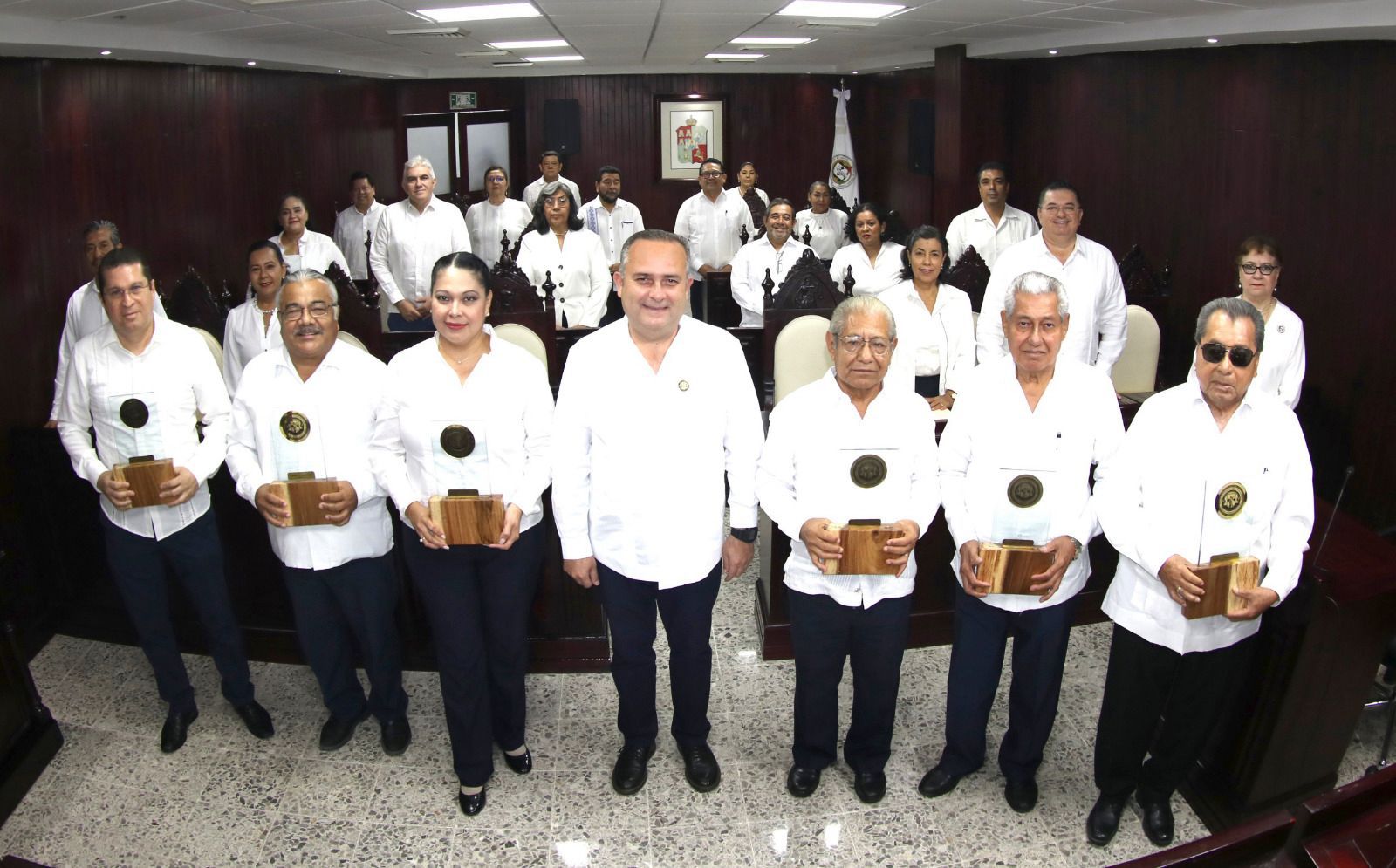 Última sesión del pleno del TSJ rinde homenaje a magistrados