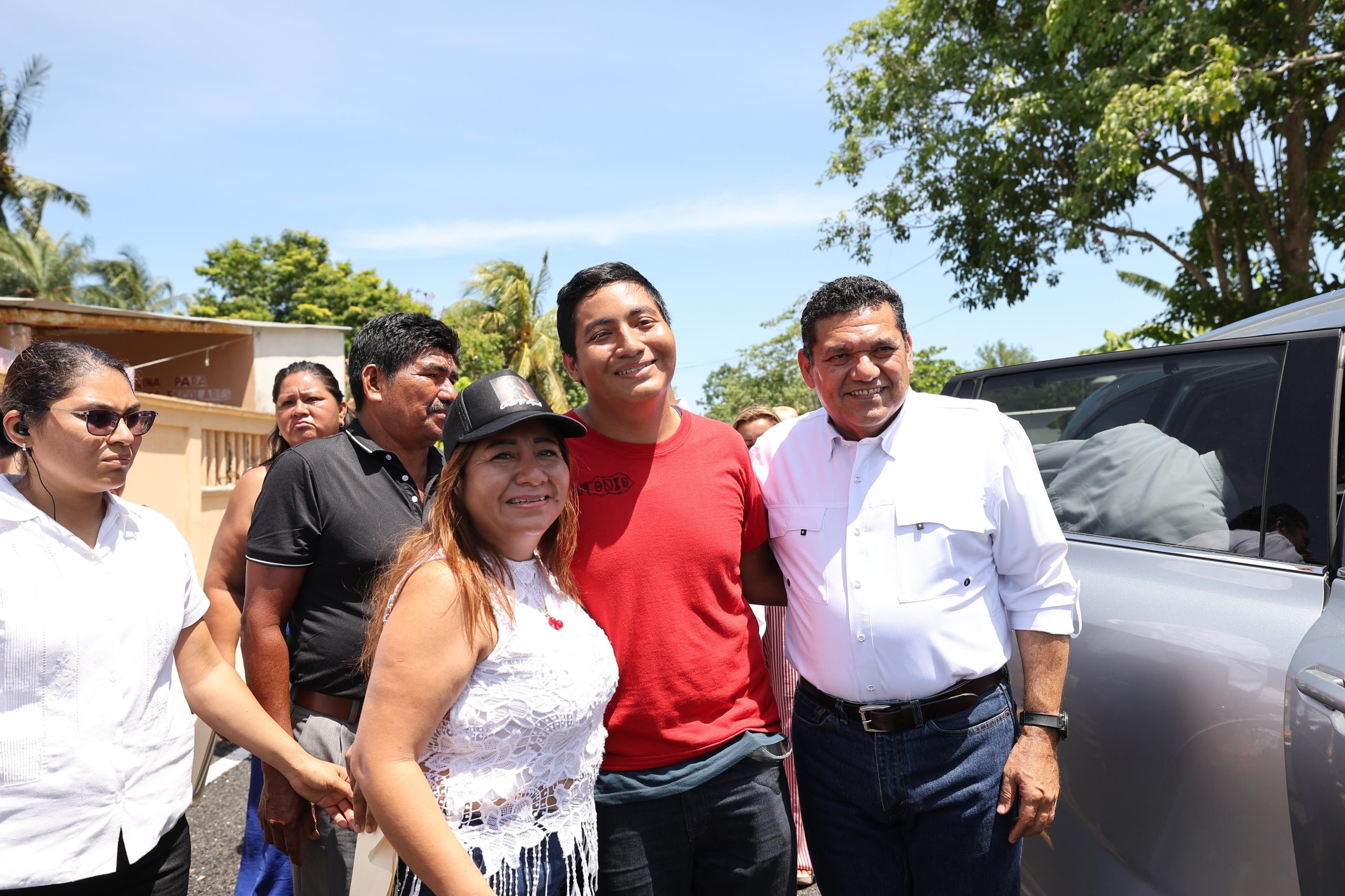 pobladores del ejido La Victoria