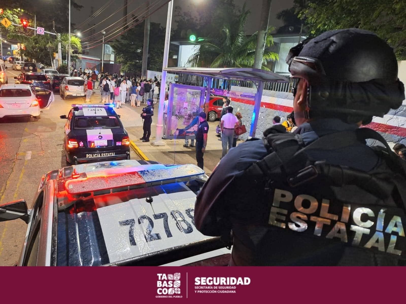 recorridos preventivos en el perímetro de las escuelas