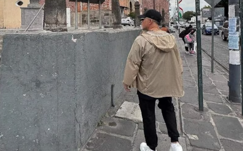 Alejandro Sanz pasea por Puebla y nadie lo reconoce, el poder de la sencillez