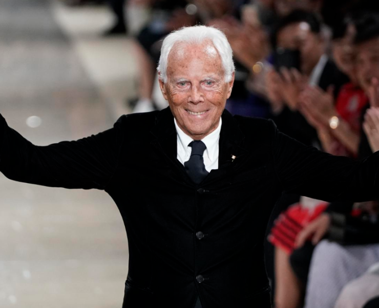 Despedida para Giorgio Armani, se fue a lo grande, tal como debía