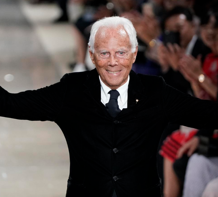 Despedida para Giorgio Armani, se fue a lo grande, tal como debía