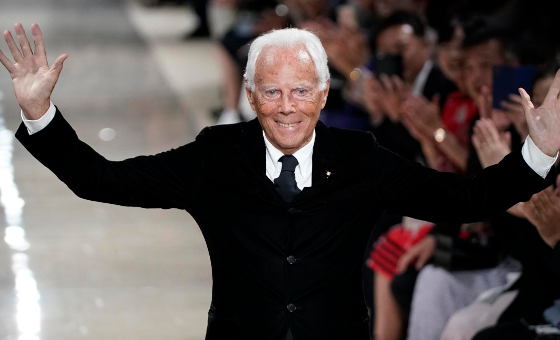 Despedida para Giorgio Armani, se fue a lo grande, tal como debía