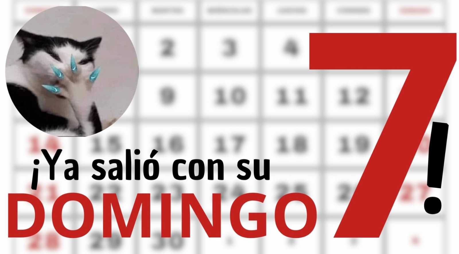 El sorprendente origen del Domingo 7, los grandes mitos detrás de la famosa frase