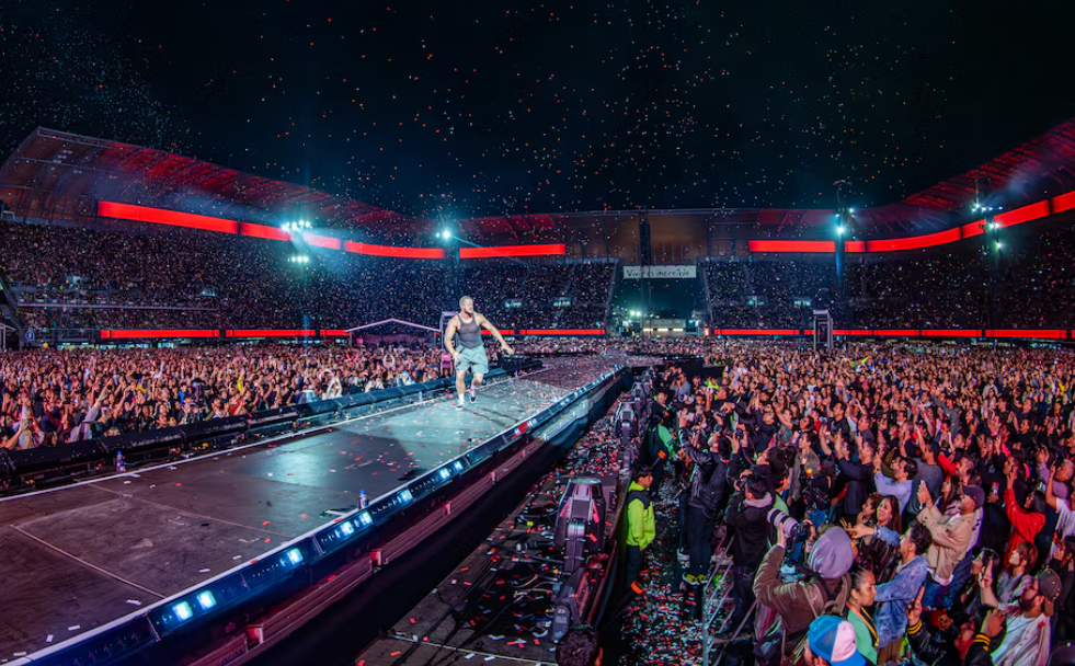 El Estadio GNP Seguros explotó con Imagine Dragons en México