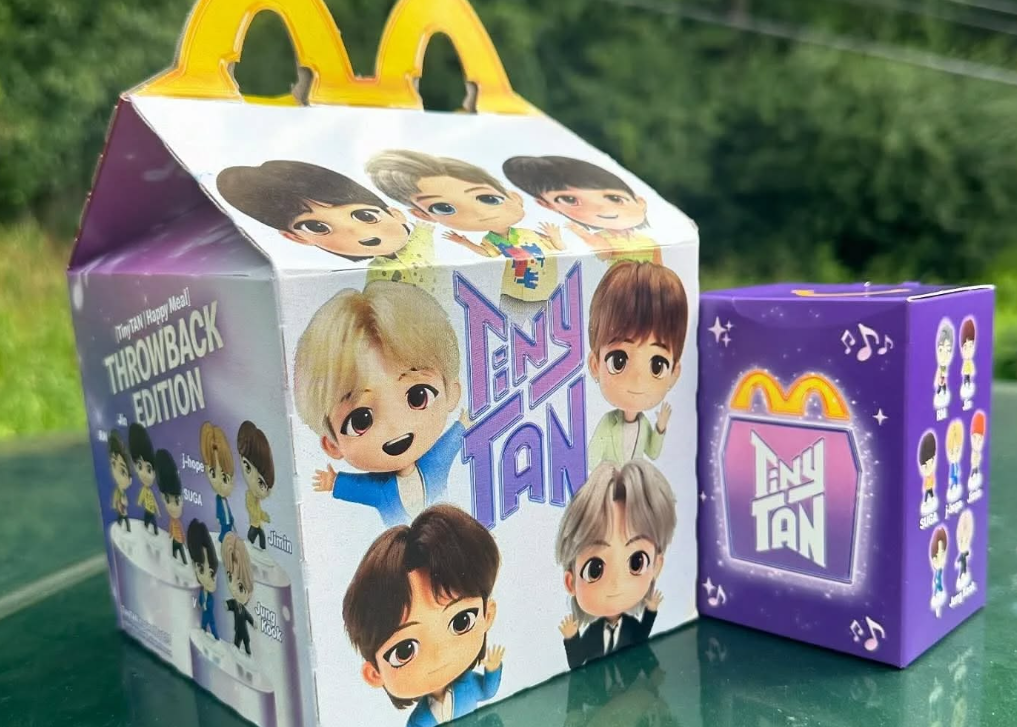 Detalles del lanzamiento: Cajita Feliz BTS y TinyTAN arrasan