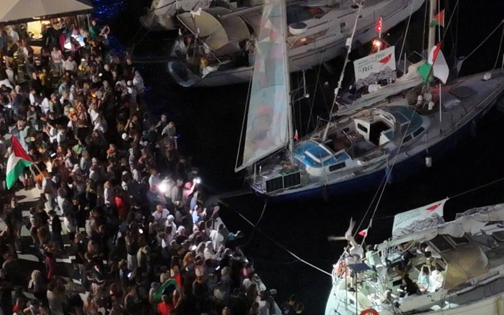 México apoya a la Global Sumud, la flotilla internacional que navega por Palestina
