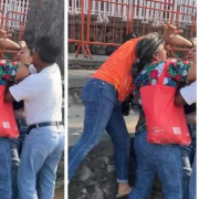 Fans de Shakira se pelean por un lugar en la fila previo a su concierto