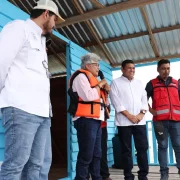 Javier May entregó recursos pesqueros en Cárdenas