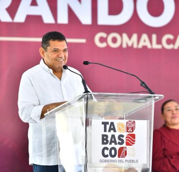 Javier May invita a tabasqueños a acompañar a Claudia Sheinbaum