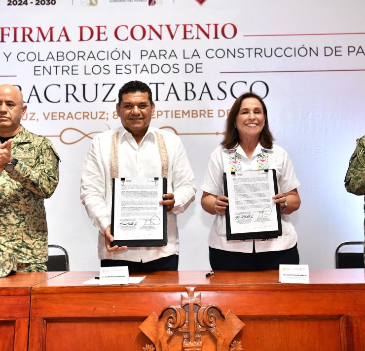 Tabasco y Veracruz refuerzan la seguridad con convenio