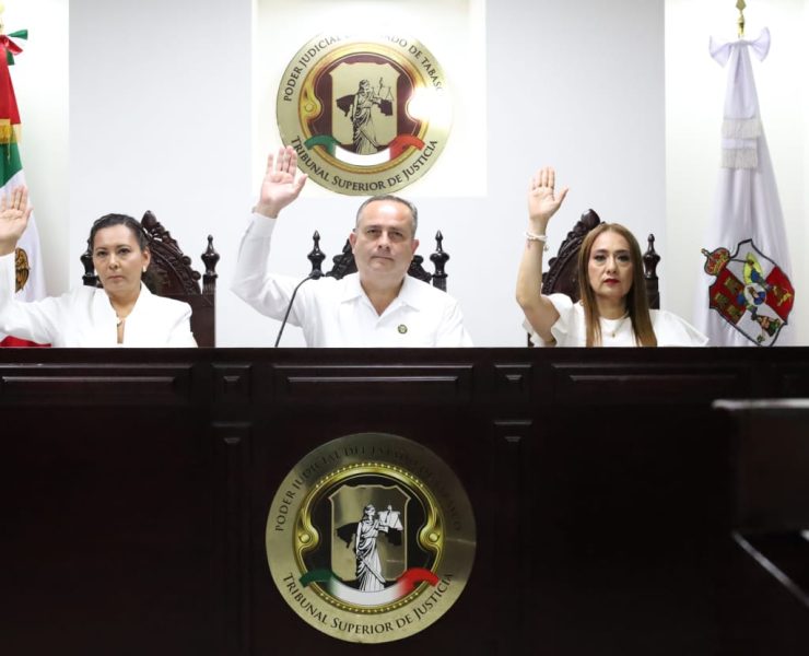 Tribunal Superior de Justicia recibe a nuevas magistradas y magistrados