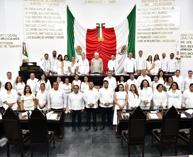 toma de protesta de nuevos integrantes del Poder Judicial de Tabasco