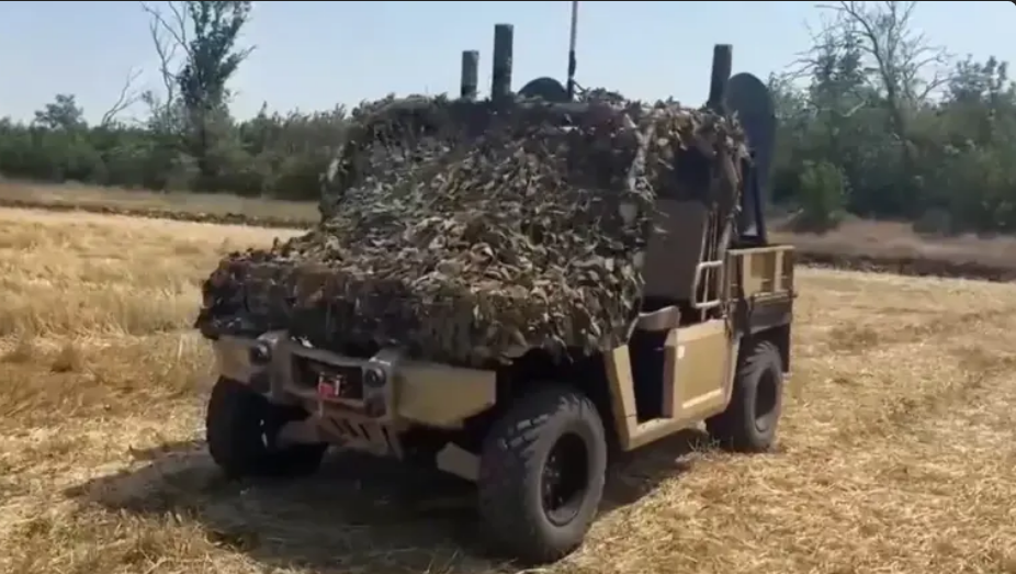 ¿Un carrito de golf en la guerra? Este es el nuevo vehículo militar de Rusia