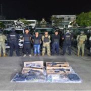 Detienen a cuatro personas por extorsión en Tabasco