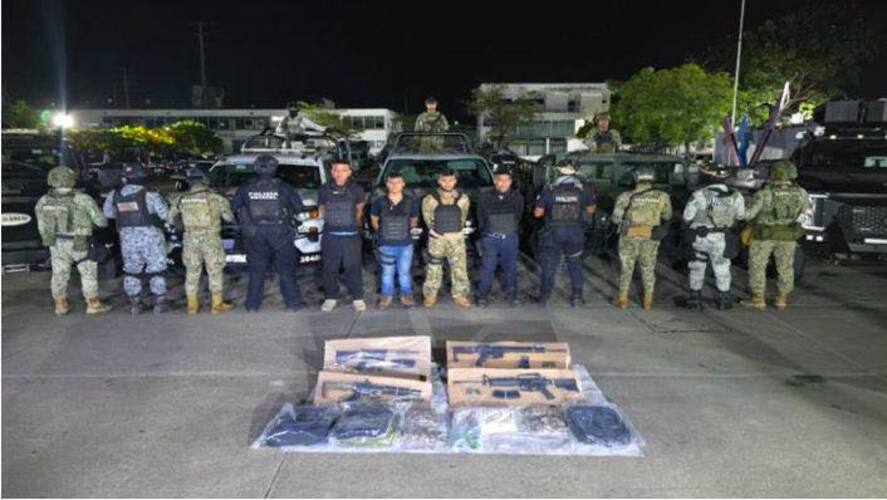 Detienen a cuatro personas por extorsión en Tabasco