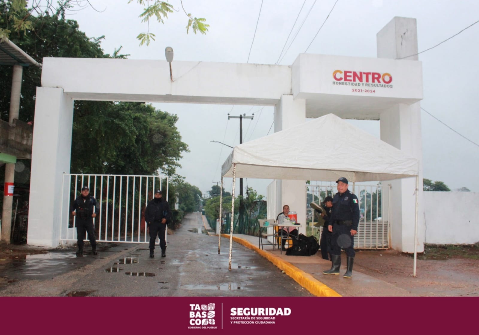 Participación de más de mil elementos de seguridad
