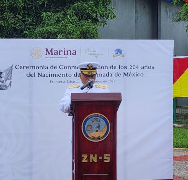 Tabasco ceremonia Armada México conmemora aniversario naval