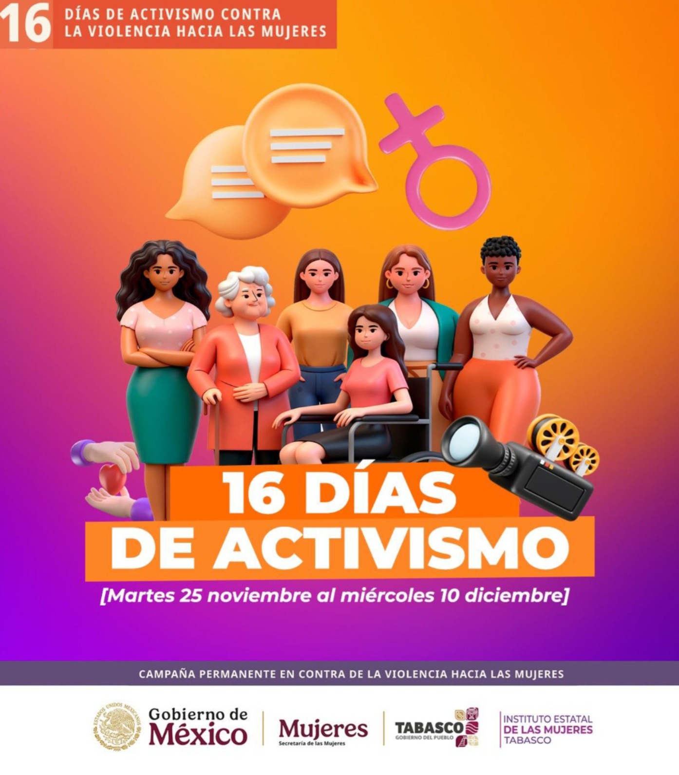 16 DÍAS DE ACTIVISMO