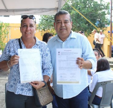 En Nacajuca dotan de certeza jurídica