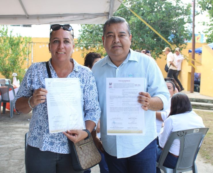 En Nacajuca dotan de certeza jurídica