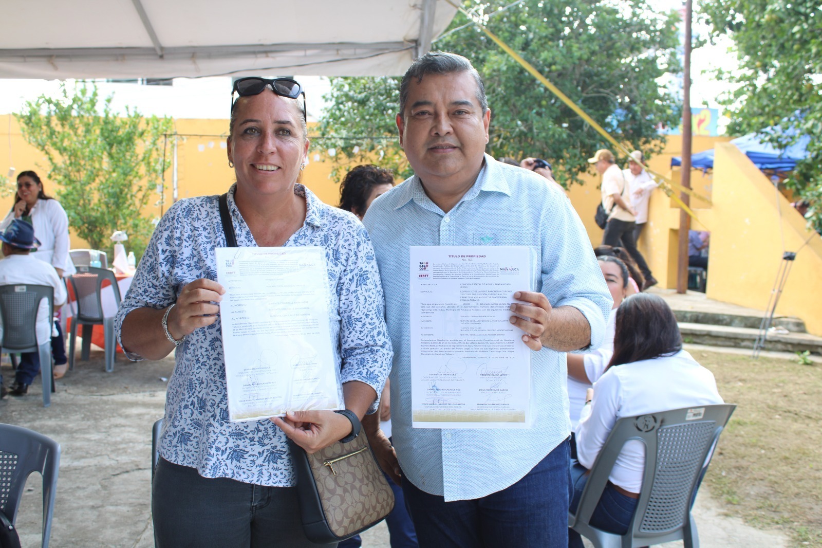 En Nacajuca dotan de certeza jurídica