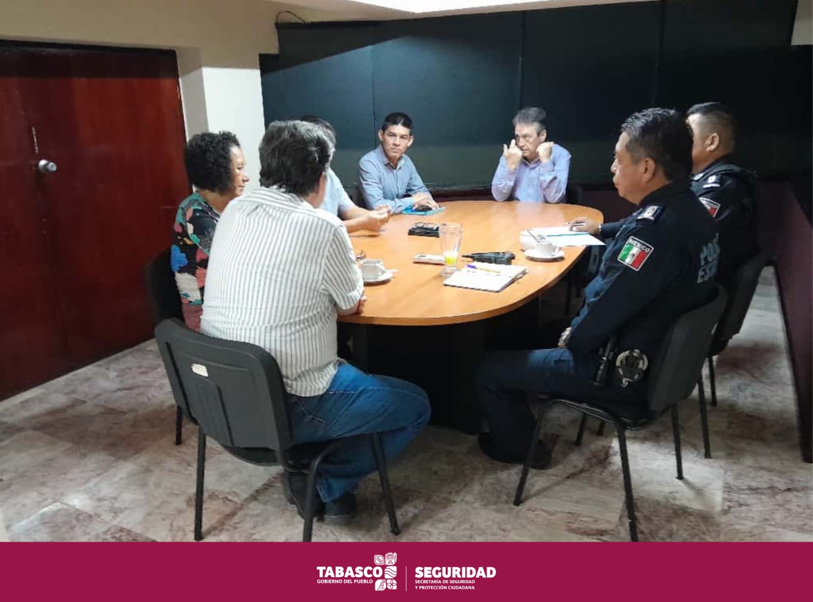 Elementos de la Secretaría de Seguridad y Protección Ciudadana