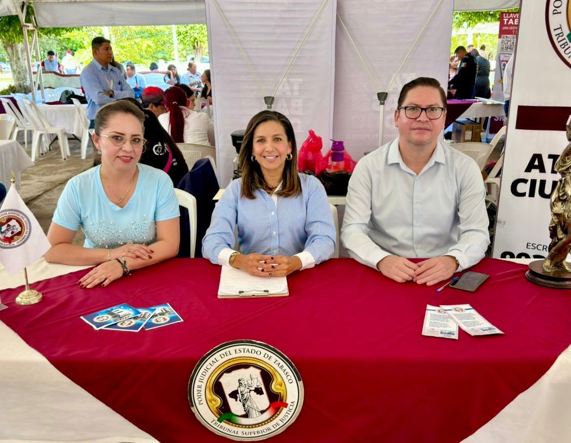 Funcionarios del TSJ brindan atención