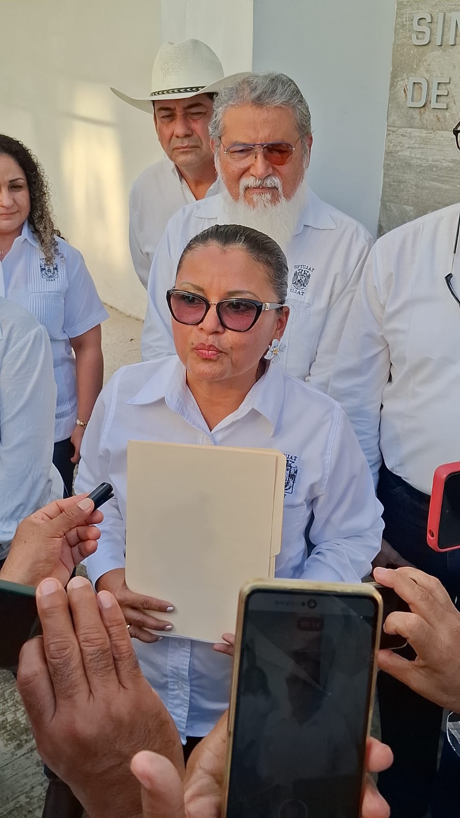 Margarita Rodríguez Falcón presentó su registro 