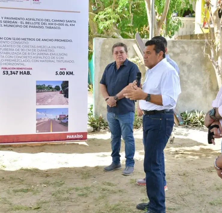 Mejoran conectividad del corredor gastronómico El Bellote, Paraíso