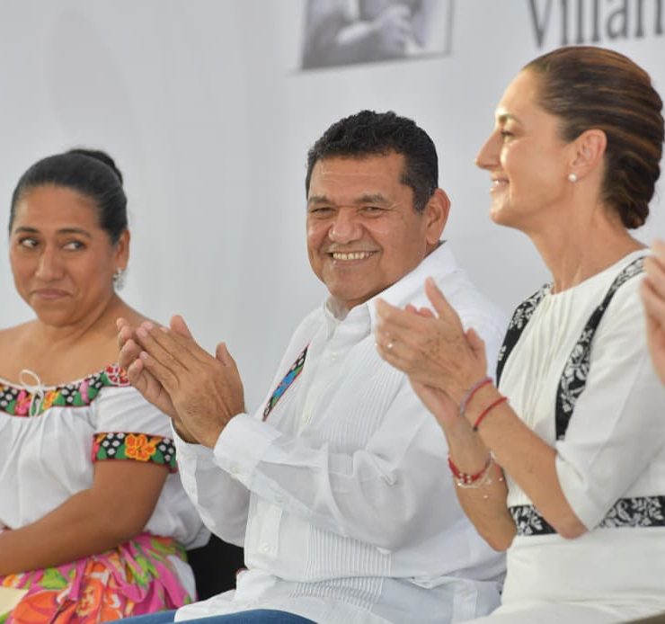 Respalda la Presidenta Claudia Sheinbaum al gobernador Javier May