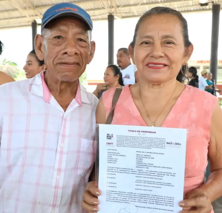 Se rebasa meta de títulos de propiedad y sorprende a Tabasco