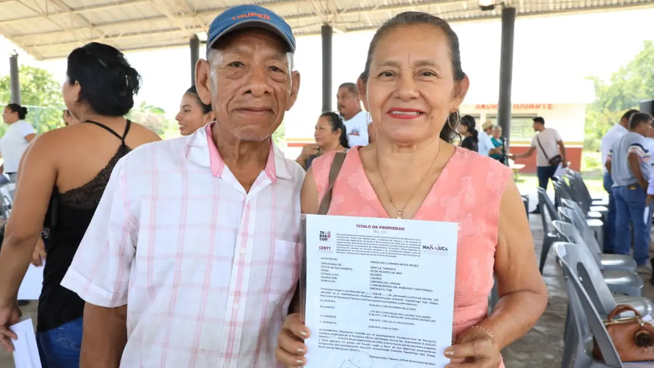 Se rebasa meta de títulos de propiedad y sorprende a Tabasco