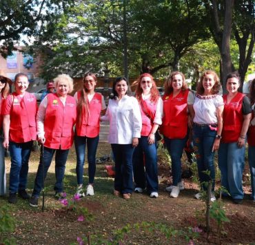 Villahermosa reforestación parque Amanecer suma esfuerzos comunitarios