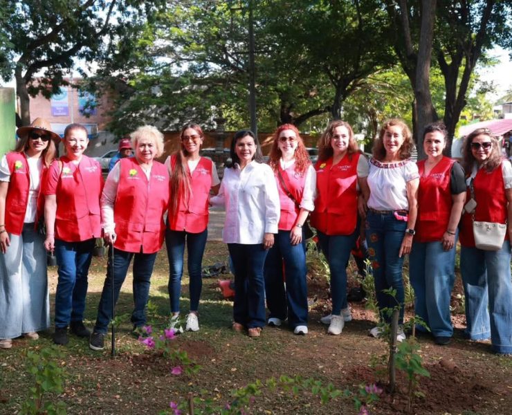 Villahermosa reforestación parque Amanecer suma esfuerzos comunitarios