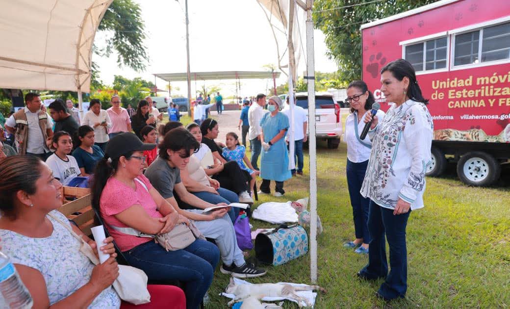 Yolanda Osuna acerca los servicios públicos a Río Tinto