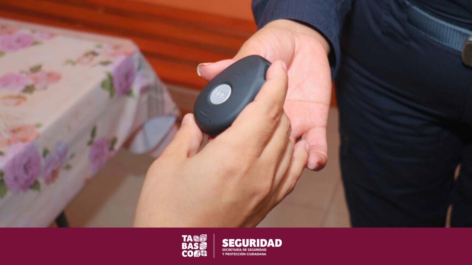 botón de emergencia “Auxíliame”