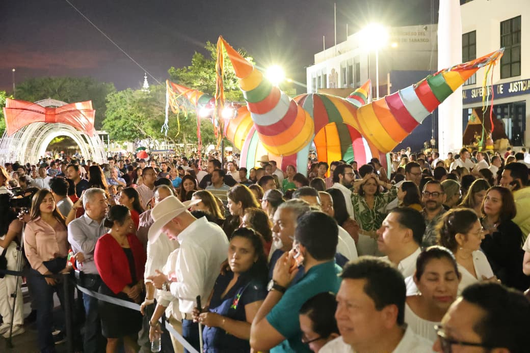 Autoridades destacan la unidad del pueblo tabasqueño