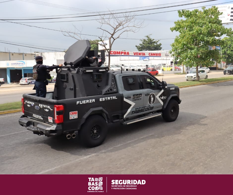 Compromiso con la seguridad de las familias tabasqueñas