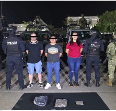 Detienen a tres personas por presuntos delitos contra la salud en Centro