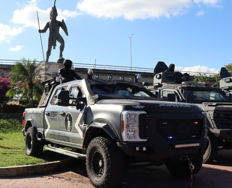 Dona Ayuntamiento de Centro de vehículos tácticos