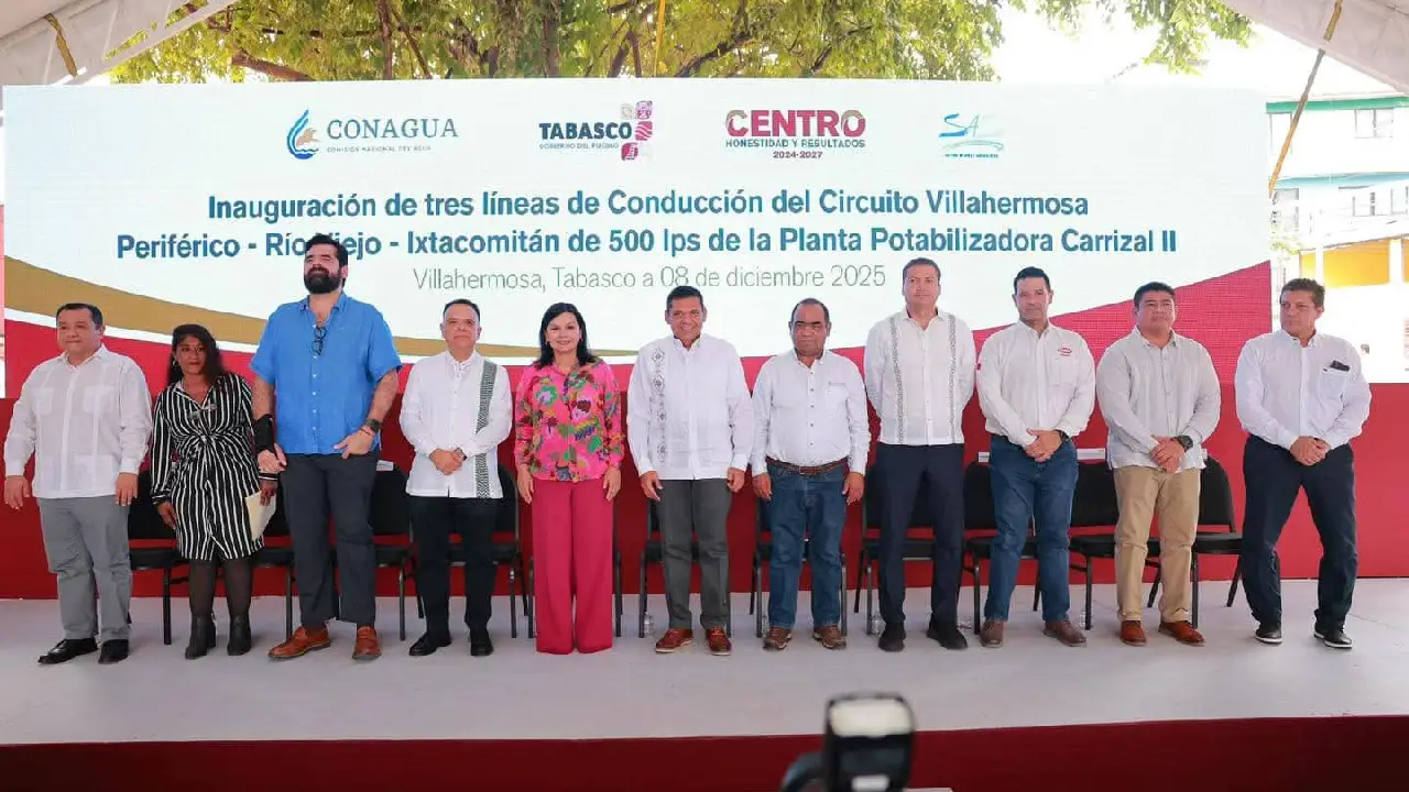 Entregaron obras de agua potable que cambiarán Centro para siempre