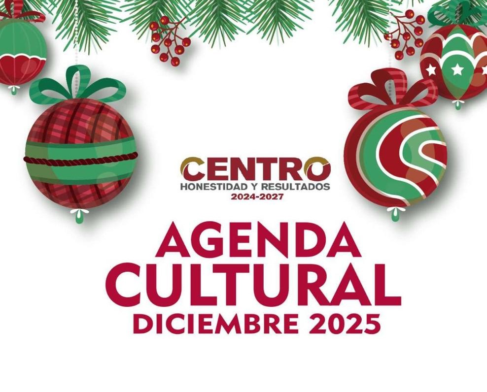 Gobierno de Centro invita a disfrutar diciembre con actividades culturales