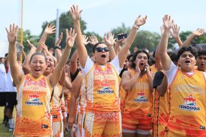 El Gobernador Javier May Rodríguez da el banderazo inicial a la Fase final de las Ligas Estatales 2025 desde el Parque Centenario 27 de Febrero, impulsando el talento deportivo juvenil en Tabasco.
