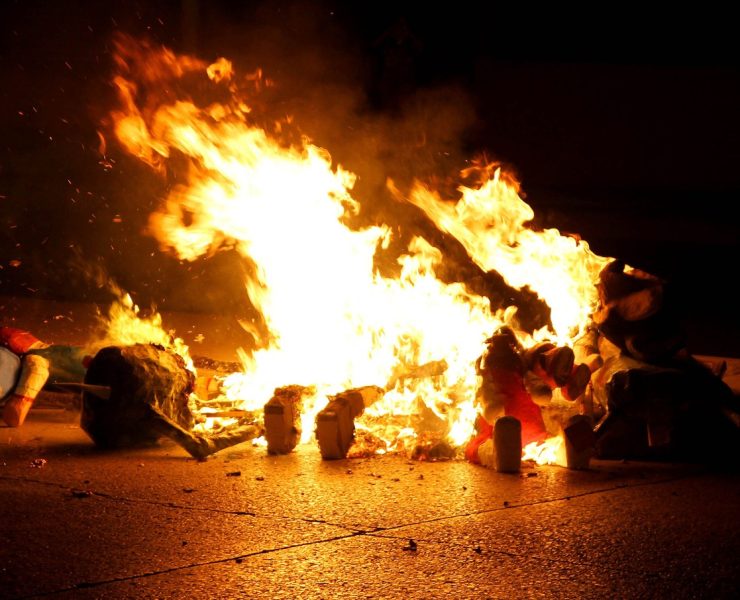 Pirotecnia pone en riesgo a la niñez