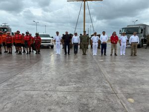 Elementos navales iniciaron el operativo Inicia Plan Marina “Operación Salvavidas Invierno 2025” para reforzar la seguridad en playas de Tabasco.