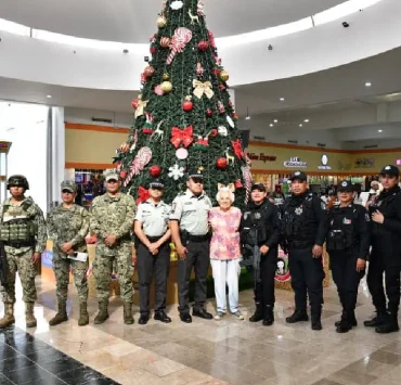 Realizan recorridos de vigilancia por Navidad
