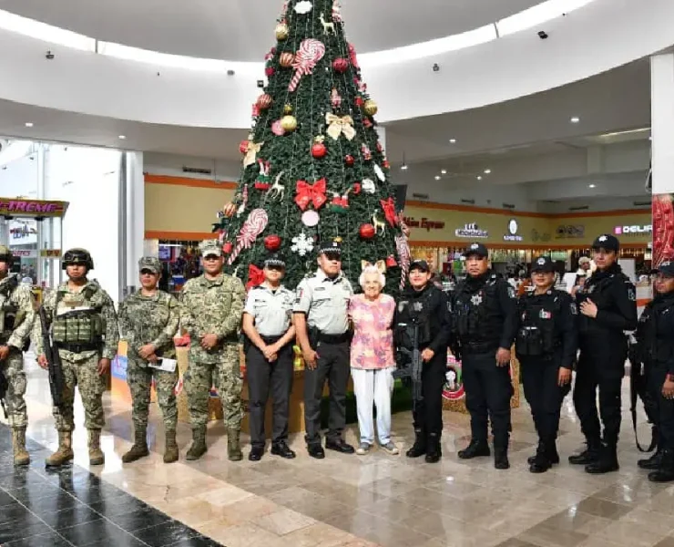 Realizan recorridos de vigilancia por Navidad