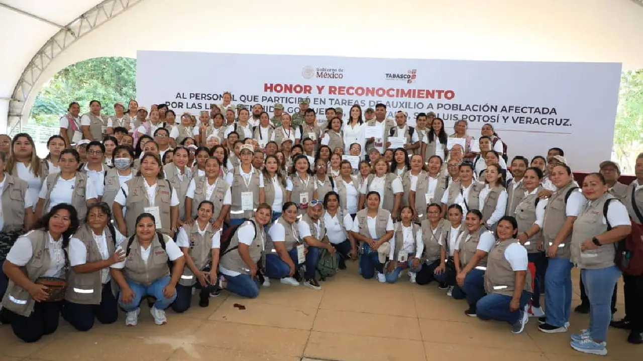 Reconocieron a 700 trabajadores tras histórica labor solidaria