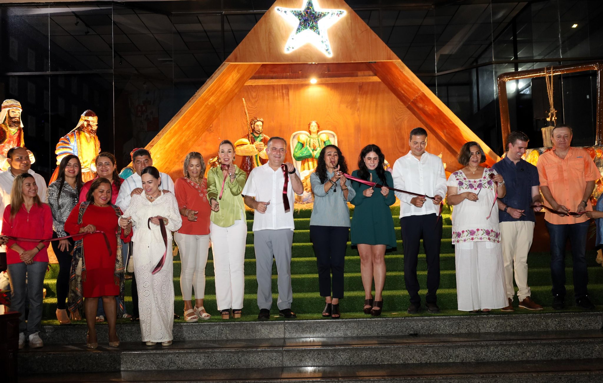 Un nacimiento elaborado con dedicación y sentido comunitario